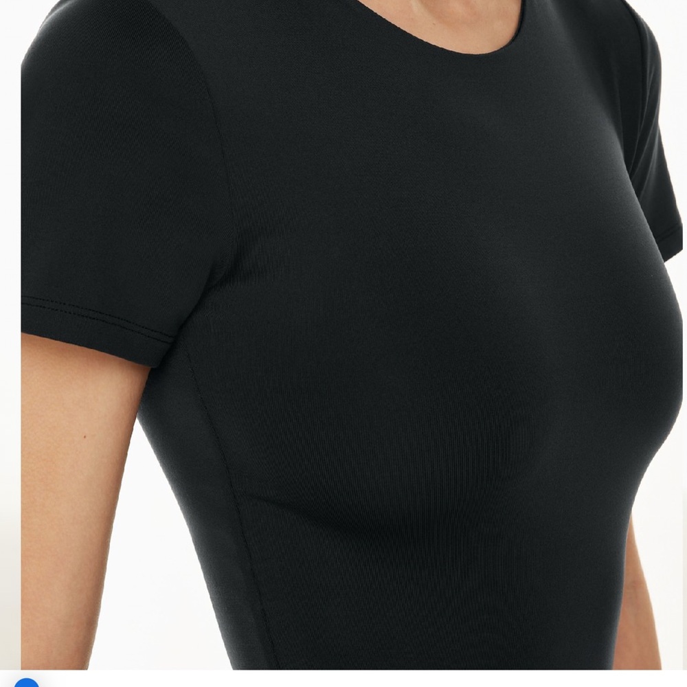 Babaton Contour Crew Shortsleeve Bodysuit / Size M - Picture 2 of 5